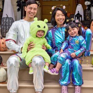 Potterybarn Kids Adult Astronaut Light Up Costume M/L